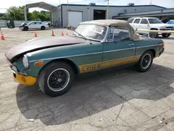 Salvage cars for sale at Lebanon, TN auction: 1977 MG MGB