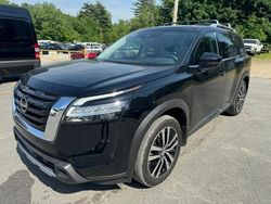 Salvage cars for sale at North Billerica, MA auction: 2023 Nissan Pathfinder Platinum