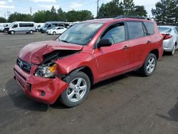 Toyota salvage cars for sale: 2007 Toyota Rav4