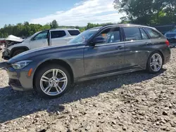 Salvage cars for sale at Candia, NH auction: 2017 BMW 330 XI