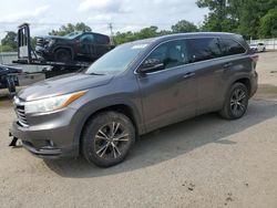 Salvage cars for sale at Shreveport, LA auction: 2016 Toyota Highlander XLE