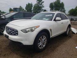 Salvage cars for sale at Elgin, IL auction: 2011 Infiniti FX35
