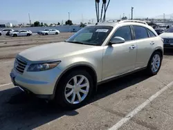 Salvage cars for sale at Van Nuys, CA auction: 2007 Infiniti FX35