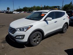 Hyundai Santa fe Sport salvage cars for sale: 2013 Hyundai Santa FE Sport