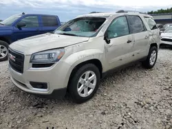 Salvage cars for sale at Wayland, MI auction: 2014 GMC Acadia SLE