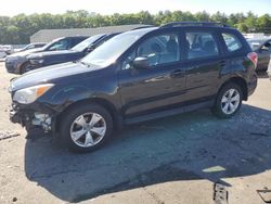 Salvage cars for sale at Exeter, RI auction: 2015 Subaru Forester 2.5I