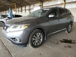 Salvage cars for sale from Copart Phoenix, AZ: 2015 Nissan Pathfinder S