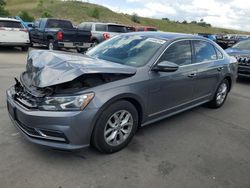 Volkswagen salvage cars for sale: 2016 Volkswagen Passat S