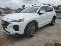 Salvage cars for sale at Cahokia Heights, IL auction: 2020 Hyundai Santa FE SEL