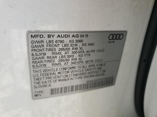 2015 Audi Q7 Premium Plus