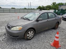 Salvage cars for sale at Barberton, OH auction: 2006 Toyota Corolla CE