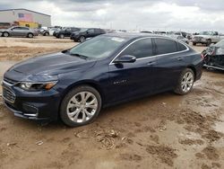 Salvage cars for sale from Copart Amarillo, TX: 2018 Chevrolet Malibu Premier