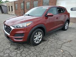 Salvage cars for sale at New Britain, CT auction: 2020 Hyundai Tucson SE