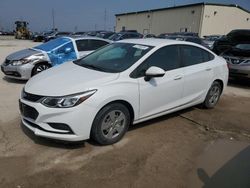 Salvage cars for sale from Copart Haslet, TX: 2017 Chevrolet Cruze LS