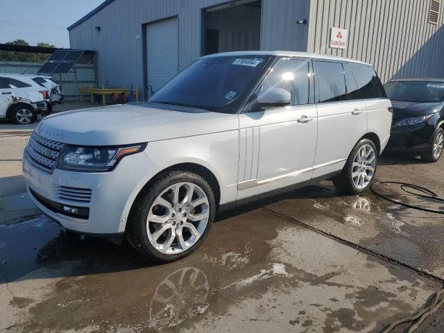 2017 Land Rover Range Rover HSE