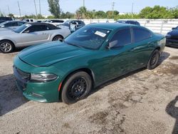 Salvage cars for sale at Miami, FL auction: 2015 Dodge Charger Police