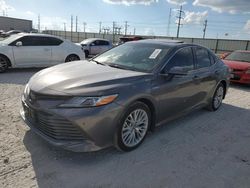 Salvage cars for sale at Haslet, TX auction: 2019 Toyota Camry Hybrid