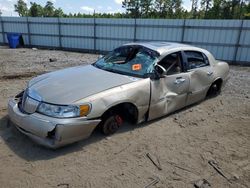 Salvage cars for sale at Harleyville, SC auction: 2002 Lincoln Town Car Signature