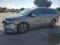 Honda salvage cars for sale: 2021 Honda Odyssey Touring