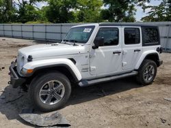 Jeep salvage cars for sale: 2022 Jeep Wrangler Unlimited Sahara