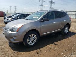Salvage cars for sale from Copart Elgin, IL: 2015 Nissan Rogue Select S