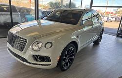 Flood-damaged cars for sale at auction: 2017 Bentley Bentayga