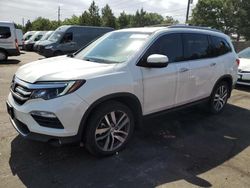 Hail Damaged Cars for sale at auction: 2017 Honda Pilot Touring