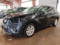 Salvage cars for sale at Lansing, MI auction: 2019 Buick Envision Preferred