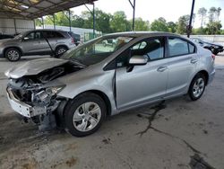 Salvage cars for sale at Cartersville, GA auction: 2015 Honda Civic LX