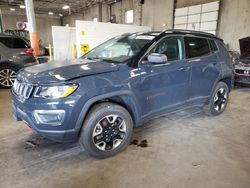 Jeep Compass salvage cars for sale: 2018 Jeep Compass Trailhawk