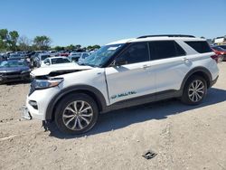 Ford Explorer salvage cars for sale: 2022 Ford Explorer ST-Line