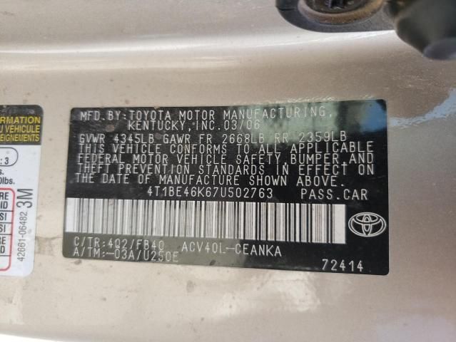 2007 Toyota Camry CE