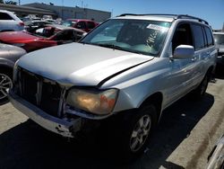 Salvage cars for sale at Martinez, CA auction: 2007 Toyota Highlander Sport