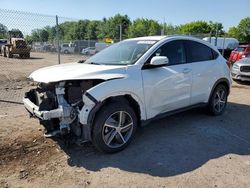 Salvage cars for sale at Chalfont, PA auction: 2022 Honda HR-V EX