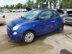 Salvage cars for sale at Bridgeton, MO auction: 2012 Fiat 500 POP