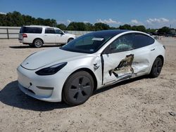 Salvage cars for sale at New Braunfels, TX auction: 2023 Tesla Model 3