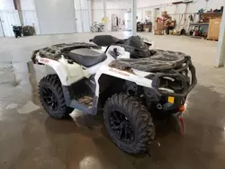 Can-Am Outlander salvage cars for sale: 2017 Can-Am Outlander 650 XT