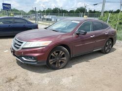 Honda salvage cars for sale: 2013 Honda Crosstour EXL