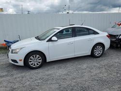 Salvage cars for sale at Albany, NY auction: 2011 Chevrolet Cruze LT