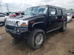 Salvage cars for sale at Elgin, IL auction: 2003 Hummer H2