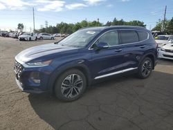 Hail Damaged Cars for sale at auction: 2020 Hyundai Santa FE SEL