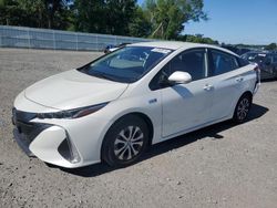 Salvage cars for sale at Assonet, MA auction: 2020 Toyota Prius Prime LE