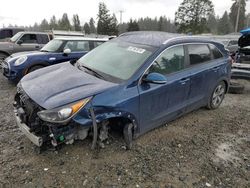 Salvage cars for sale from Copart Graham, WA: 2017 KIA Niro EX