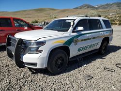 Salvage cars for sale at Reno, NV auction: 2016 Chevrolet Tahoe Special