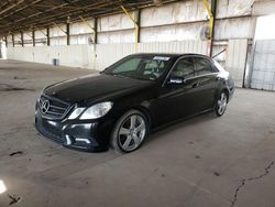 Salvage cars for sale from Copart Phoenix, AZ: 2011 Mercedes-Benz E 350 4matic