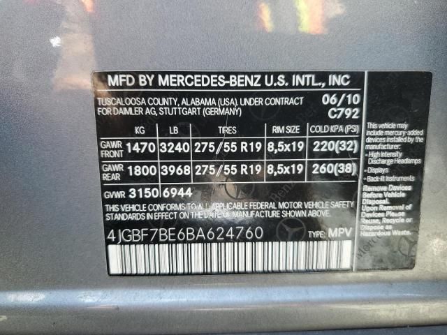 2011 Mercedes-Benz GL 450 4matic