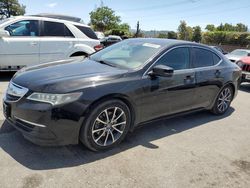 Salvage cars for sale at San Martin, CA auction: 2015 Acura TLX Tech