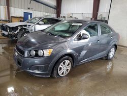 Salvage cars for sale at West Mifflin, PA auction: 2016 Chevrolet Sonic LT
