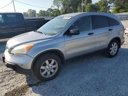 Salvage cars for sale at Gastonia, NC auction: 2008 Honda CR-V EX