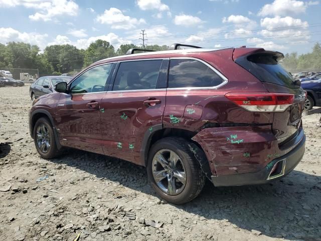 2017 Toyota Highlander Hybrid Limited